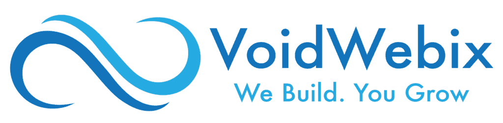 Voidwebix logo representing digital innovation and growth.